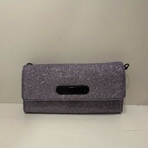 Juicy Couture Silver Sparkly Clutch